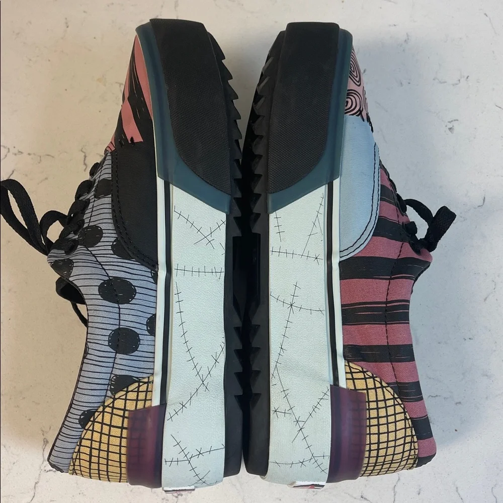 VANS X THE NIGHTMARE BEFORE CHRISTMAS ERA STACKED DISNEY Size 9.5 Worn 2-3 Times - Picture 7 of 17